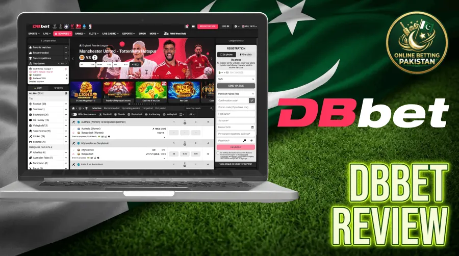 DBbet in Pakistan – Sportsbook, Casino, Rupee Payments and Sign-Up Bonus