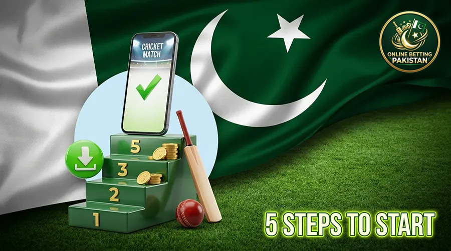 Five Steps to Begin Mobile Wagering in Pakistan