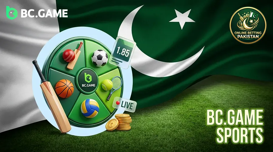BC.Game Sports Markets and Events for Pakistanis