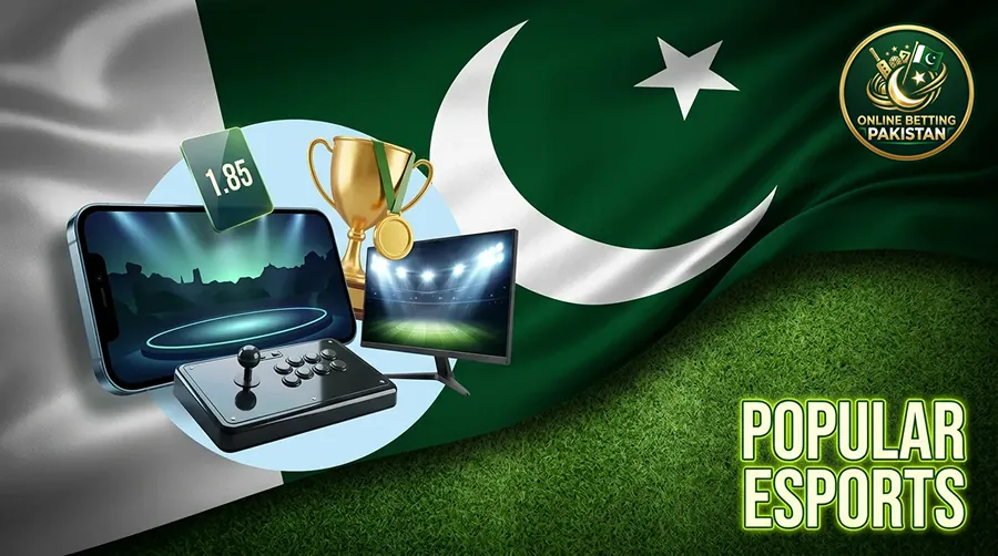 Top Esports Titles to Wager on in Pakistan