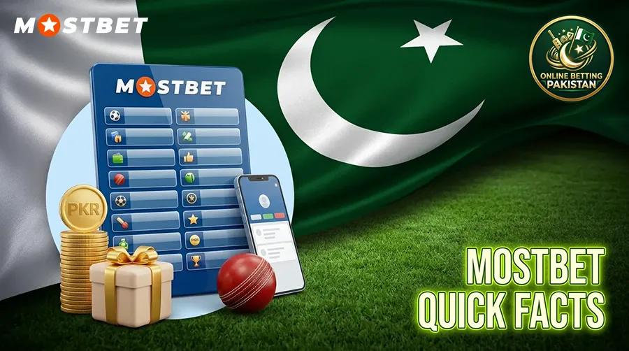Main Mostbet Facts in Pakistan