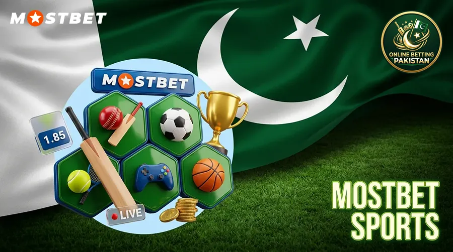 Cricket, PSL and Other Sports at Mostbet for Pakistanis